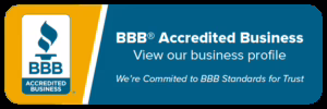 BBB Accredited Business trust badge